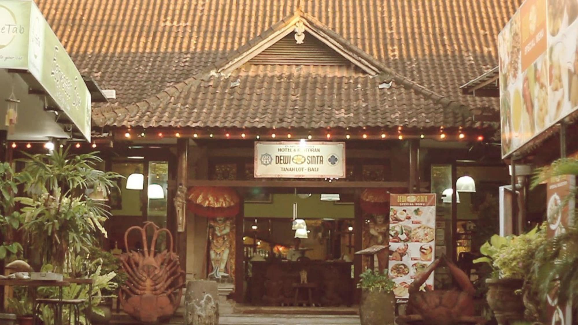 Dewi Sinta Hotel And Restaurant Tanah Lot Eksteriør billede